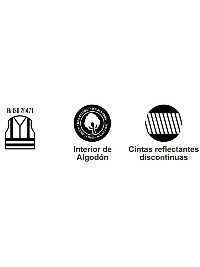 WorkTeam Polo Trabajo Combinado de Manga Larga de ALTA VISIBILIDAD en Micropiqué de Poliéster con Interior de Algodón, Cintas Reflectantes Segmentadas. Unisex
