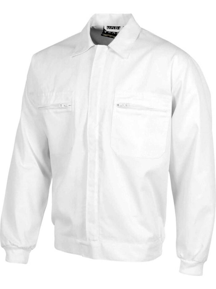 WorkTeam Cazadora con Cremalleras de Nylon, Cintura Elástica y Dos Bolsos de Pecho. Hombre - Imagen 7