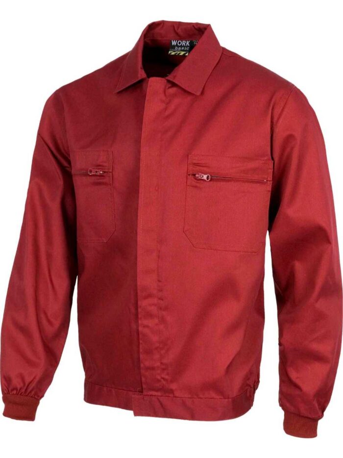 WorkTeam Cazadora con Cremalleras de Nylon, Cintura Elástica y Dos Bolsos de Pecho. Hombre - Imagen 10