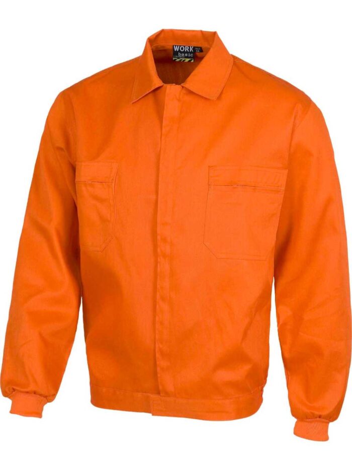 WorkTeam Cazadora con Cremalleras de Nylon, Cintura Elástica y Dos Bolsos de Pecho. Hombre - Imagen 8