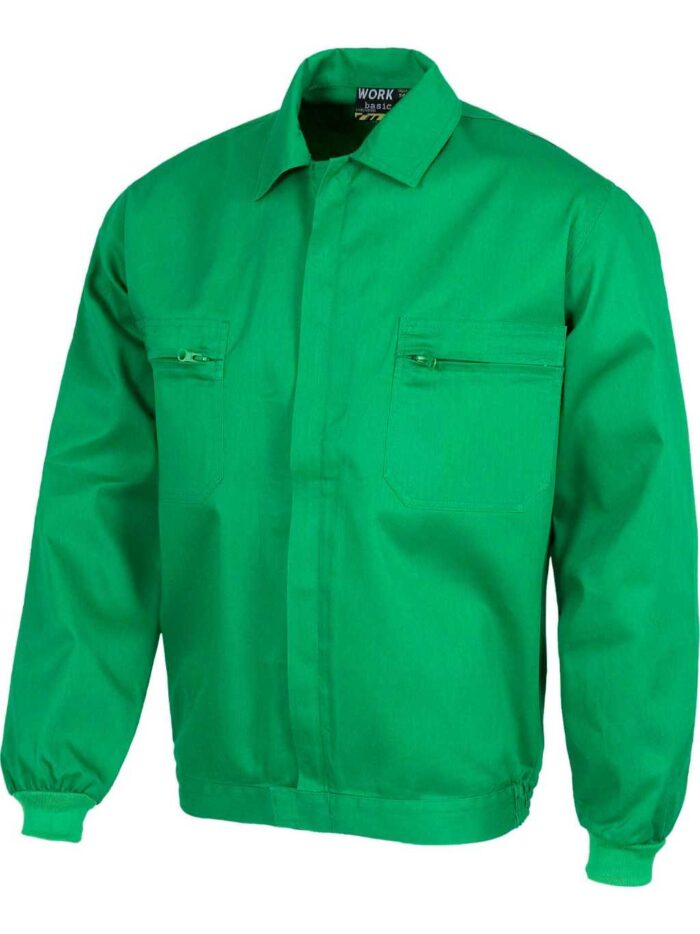 WorkTeam Cazadora con Cremalleras de Nylon, Cintura Elástica y Dos Bolsos de Pecho. Hombre - Imagen 9