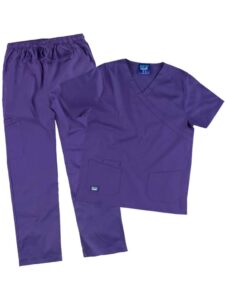 WorkTeam Conjunto o Uniforme sanitario elástico. Casaca y Pantalón, Algodón Unisex - Imagen 7