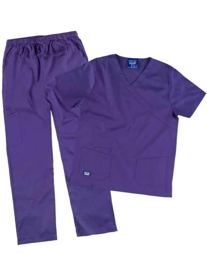 WorkTeam Conjunto o Uniforme sanitario elástico. Casaca y Pantalón, Algodón Unisex - Imagen 7