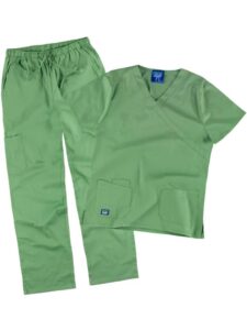 WorkTeam Conjunto o Uniforme sanitario elástico. Casaca y Pantalón, Algodón Unisex - Imagen 9