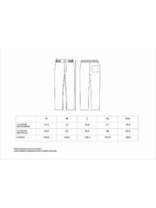 Workteam Pantalón Sanitario, cintura elástica, bragueta de cremallera. Unisex - Imagen 13