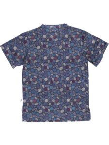 WorkTeam Casaca Manga Corta, un Bolso de Pecho. Unisex. Estampado circulos. Hombre