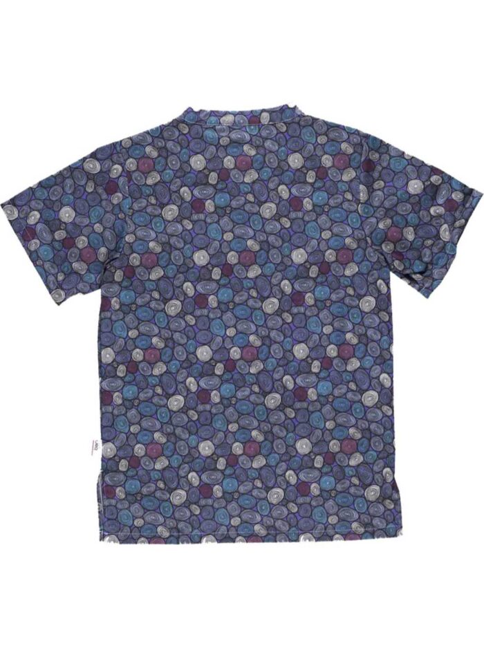 WorkTeam Casaca Manga Corta, un Bolso de Pecho. Unisex. Estampado circulos. Hombre