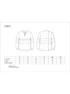 WorkTeam Polo combinado ALTA VISIBILIDAD manga larga, cintas reflectantes torso y mangas. EN ISO 20471:2013 HOMBRE