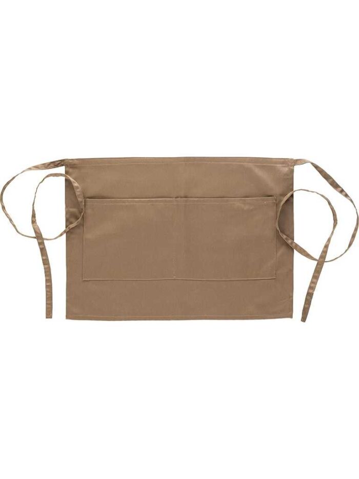 WorkTeam Delantal tipo francés 35x50cm con 2 bolsos. Unisex - Imagen 3