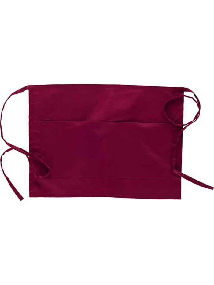 WorkTeam Delantal tipo francés 35x50cm con 2 bolsos. Unisex - Imagen 5