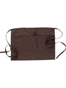 WorkTeam Delantal tipo francés 35x50cm con 2 bolsos. Unisex - Imagen 6