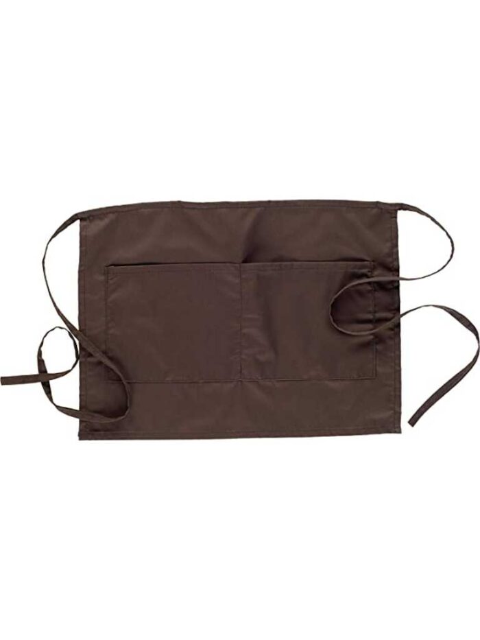 WorkTeam Delantal tipo francés 35x50cm con 2 bolsos. Unisex - Imagen 6