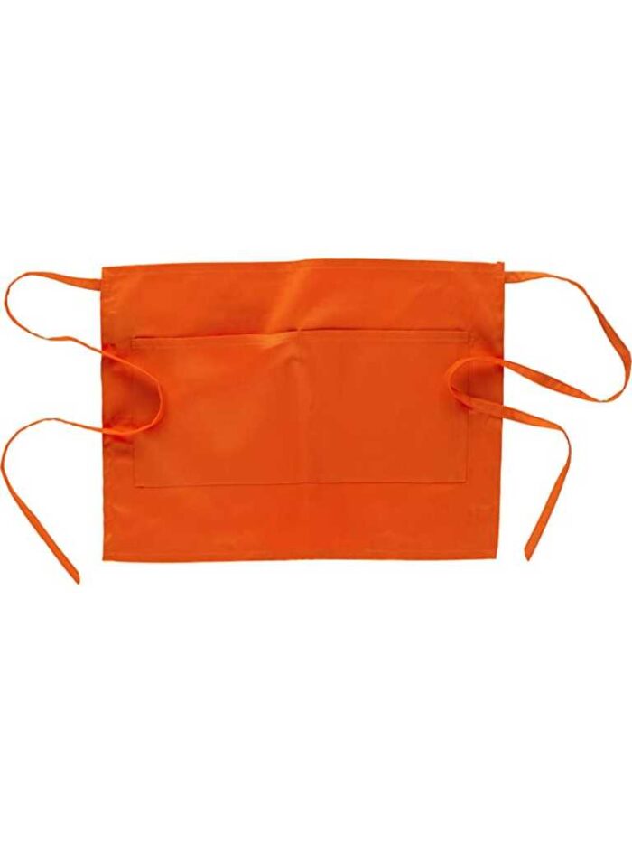 WorkTeam Delantal tipo francés 35x50cm con 2 bolsos. Unisex - Imagen 7