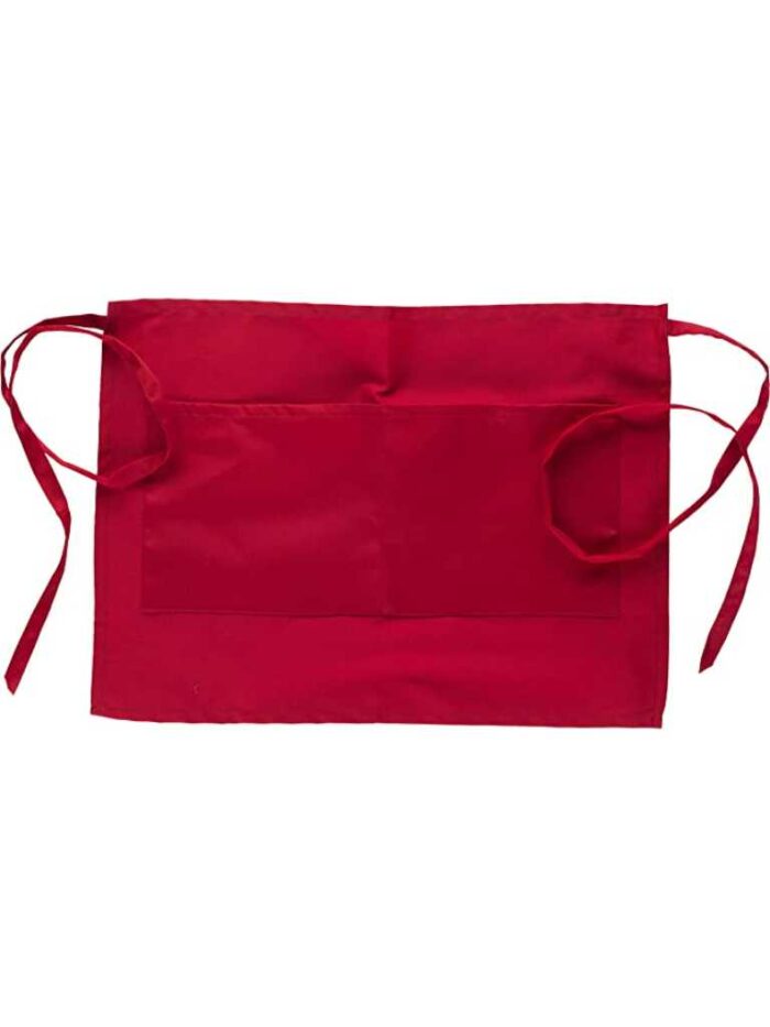 WorkTeam Delantal tipo francés 35x50cm con 2 bolsos. Unisex - Imagen 8