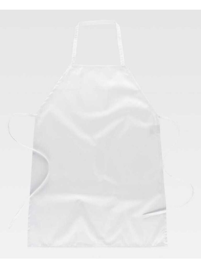 WorkTeam Delantal clásico largo 90x70 sin bolsillos, Fabricación especial. Unisex - Imagen 4