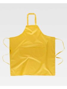 WorkTeam Delantal cruzado largo 95x90cm con 2 bolsos. Fabricación especial. Unisex - Imagen 6
