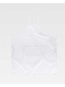 WorkTeam Delantal cruzado largo 95x90cm con 2 bolsos. Fabricación especial. Unisex - Imagen 7