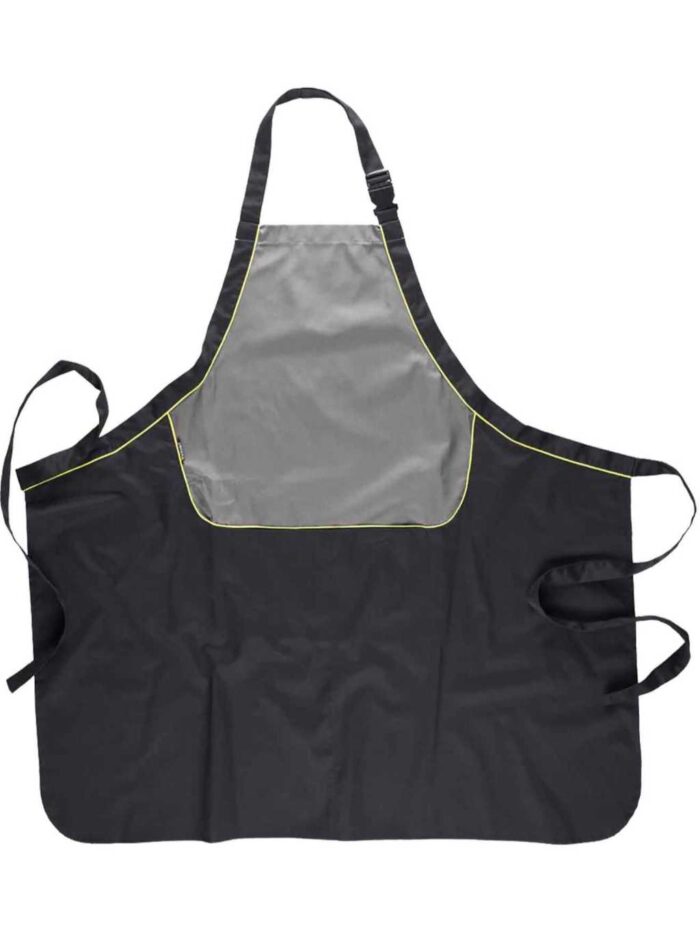 WorkTeam Delantal con Peto Combinado, Vivo A.V. Bolsillo Central y Cuello Regulable. 90x90 Tratamiento Teflón Hombre