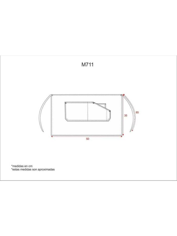 WorkTeam Delantal corto con tejido vaquero 50x35. Unisex - Imagen 2