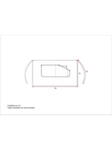 WorkTeam Delantal corto con tejido vaquero y Canvas 50x35. Unisex: Elegancia y funcionalidad para profesionales de la hostelería - Imagen 2