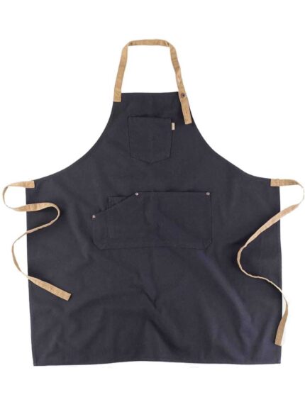 WorkTeam Delantal Peto Tejido Canvas 90x95. Bolso en Pecho, Central y Bolsillo relojero Interior. Cinta Regulable Cuello y Cintura. 100% algodón. Hombre