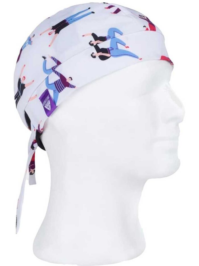 Gorro Médico, Enfermera, Quirófano, Anestesista, Dentista, Gorro Sanitario, Elástico. Unisex - Imagen 3