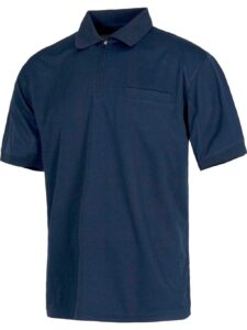 Workteam Polo Trabajo Manga Corta en tejido piqué, tejido Workdry, Transpirable, resistente y de secado rápido. Costuras Reforzadas