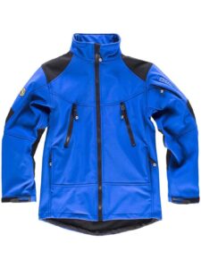 WorkTeam Chaqueta Softshell combinada con Membrana Interior Transpirable y Aislante e Interior de Alta Capacidad termica. Hombre