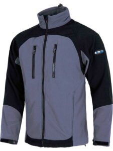 WorkTeam Chaqueta Softshell combinada con Membrana Interior Transpirable y Aislante e Interior de Alta Capacidad termica. Hombre - Imagen 2