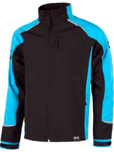 Workteam Chaqueta Softshell Combinado con Membrana Interior Transpirable y Aislante e Interior de Alta Capacidad termica. Hombre - Imagen 4