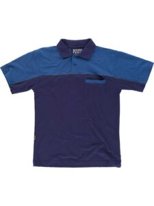 Polo Manga Corta Combinado Work Team WF1855