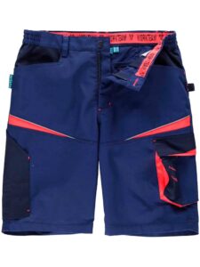 Workteam Pantalón Corto de Trabajo, Tejido Canvas (extremadamente resistente y duradero). Elástico en la cintura. Unisex - Imagen 2