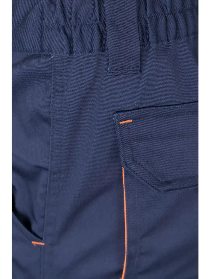 VELILLA 103024S Pantalón Stretch Bicolor Multiblosillos, Corte Slim Fit. Unisex