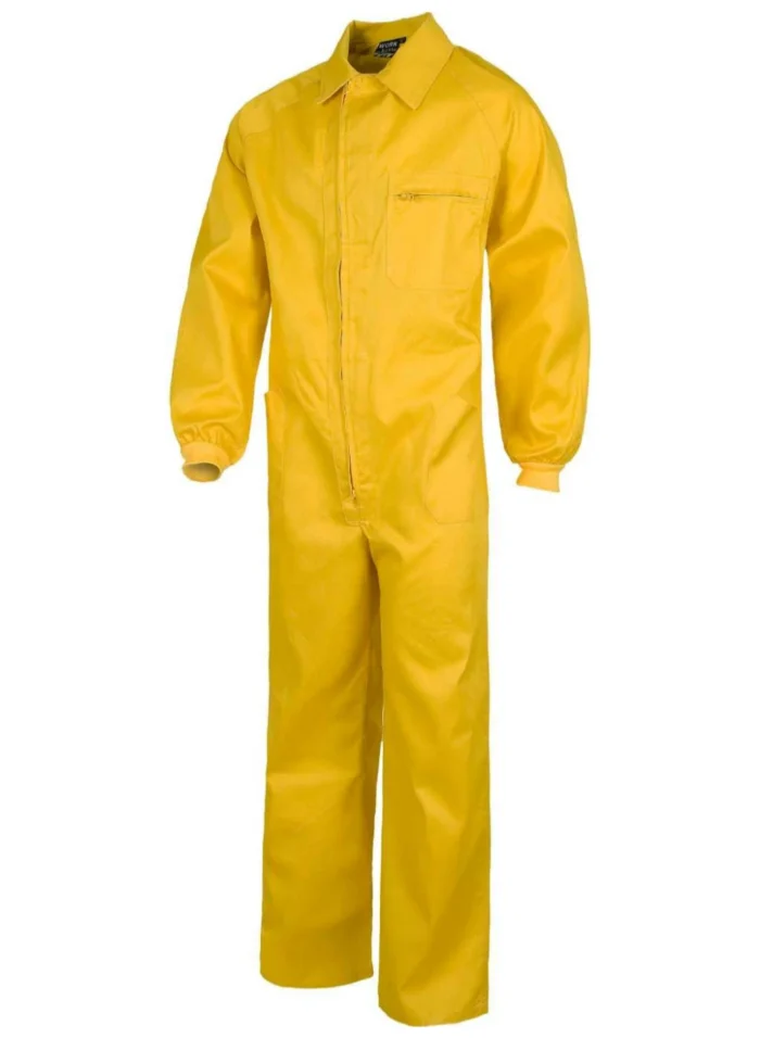 WorkTeam Buzo Italiano, Mono de Trabajo Mecánico o Industria. Cuello Solapa, Manga ranglan, un Bolso de Pecho y Cremalleras de Nylon. Hombre - Imagen 7