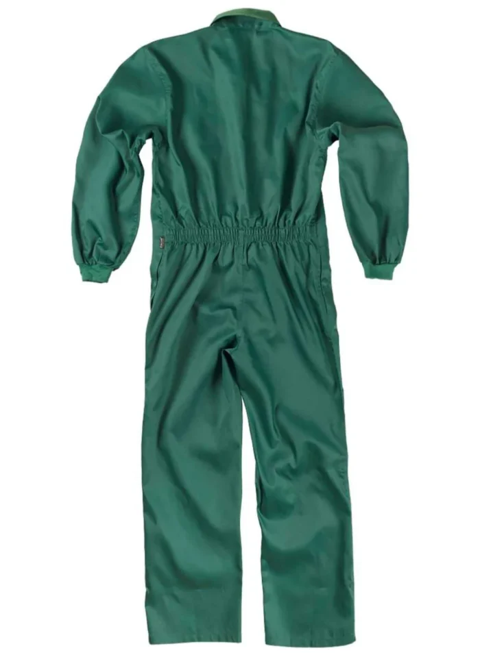 Work Team Buzo o Mono de Trabajo Alimentación,  con Cierre de Velcro, Bolso de Pecho Interior y puños elásticos. - Imagen 4