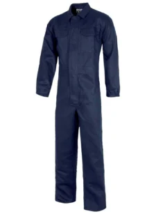 Work Team Buzo Recto de Algodoncon Cremallera de Metal Oculta y 2 Bolsos de Pecho con tapetas. 100% Algodón. Hombre - Imagen 2