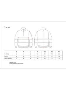 Work Team Sudadera combinada Alta Visibilidad. Unisex