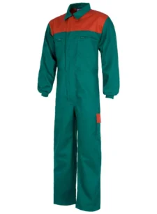 Work Team Buzo con Canesú Combinado, Cremalleras de Nylon, Dos Bolsos en Perneras con tapetas Combinados. Mono de Trabajo. Hombre - Imagen 10