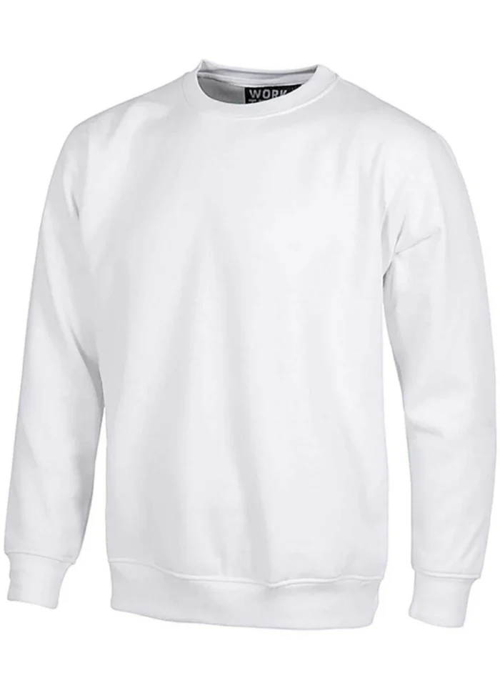 WorkTeam Sudadera Cuello Caja con puños y Cintura elásticos. Hombre - Imagen 3