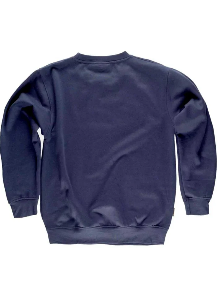 WorkTeam Sudadera Cuello Caja con puños y Cintura elásticos. Hombre