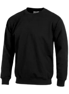 WorkTeam Sudadera Cuello Caja con puños y Cintura elásticos. Hombre - Imagen 4