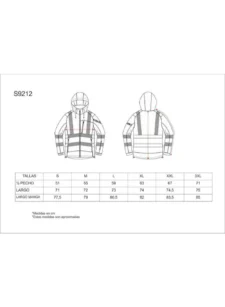 WorkTeam Chaqueta Workshell de Alta Visibilidad Combinada con Cintas Reflectantes y con Capucha. Chaqueta Cortavientos, Repelente al Agua y Alta Capacidad Térmica. Unisex