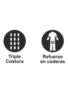 WorkTeam Buzo o Mono de Trabajo multibolsillos con refuerzo en culera. Hombre