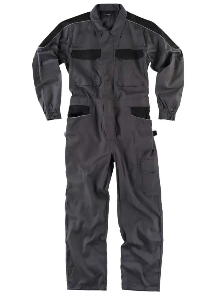 WorkTeam Buzo o Mono de Trabajo multibolsillos con refuerzo en culera. Hombre