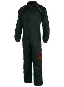 Work Team Buzo o Mono Trabajo Linea 6, Recto con Cuello de Tira y Detalles Combinados. Hombre - Imagen 3