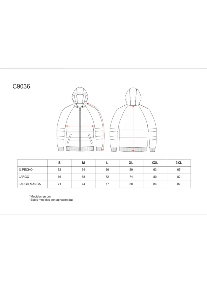 Work Team Sudadera Alta Visibilidad combinada, capucha, cierre cremallera, cuello alto, cinta reflectante torso y mangas. Unisex - Imagen 3