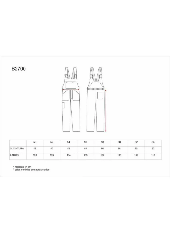 WorkTeam Peto. Media Espalda Cubierta, un Bolso de Pecho. Hombre - Imagen 2