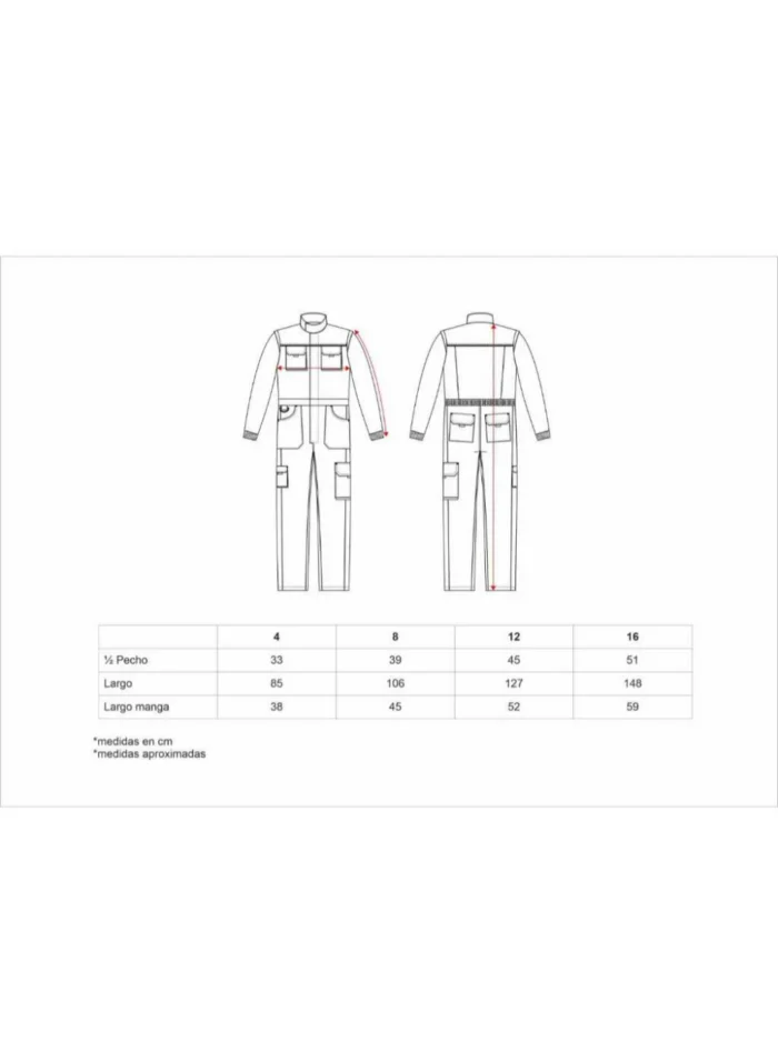 Workteam Mono de Trabajo Infantil, Buzo de niños. Infantil - Imagen 3