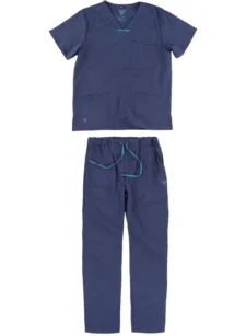 Workteam Conjunto Sanitario Elástico Unisex para profesionales de la salud, como médicos, enfermeras, dentistas, esteticistas, limpieza y veterinarios. - Imagen 2