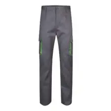 Velilla 103004 Pantalón de Trabajo Bicolor, Refuerzo de Tejido Trasero, Doble Costura de Seguridad, Multibosillos. Unisex - Imagen 6